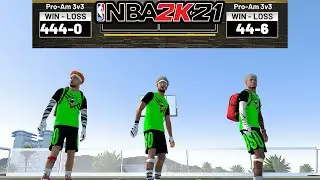 NBA 2K21 BEST ISO LINEUP vs UNDEFEATED TOP RANK PRO AM TEAM