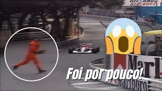 🇲🇨 • GP de Mônaco 1991• O Dia em que Senna quase atropelou o bandeirinha