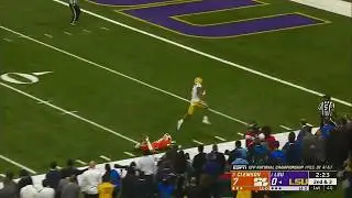 2020 CFB National Championship || Ja'Marr Chase scores LSUs 1st TD of the Game