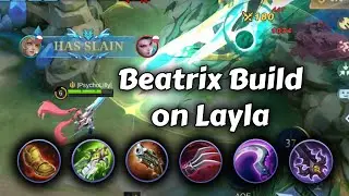 LAYLA Using BEATRIX BUILD in MYTHICAL GLORY?! | ft. Flawless.