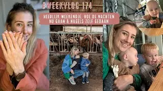 DAGJE BIJ DE BOER 🐮🚜  & nagels doen 💅🏼 | Weekvlog 174 | Carlijn Bras