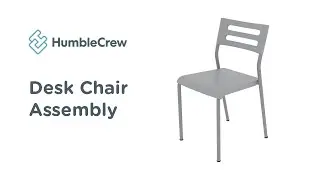 Humble Crew Plastic Desk Chair Assembly