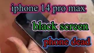 How to iphone 14 pro max black screen phone dead problem solution#merosewa #iphone13 #iphone14promax