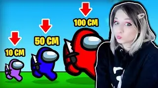 AMONG US НО ВСЕ МАЛЕНЬКИЕ ➤ Ял, MendesHD, Litput, SOVA