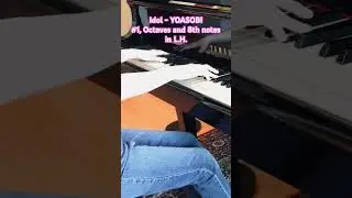 📕🎹Need the Sheet music/exercise?▶️#1, Idol - YOASOBI #shorts#pianocover