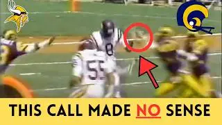 The Referees in Vikings vs. Rams Were Clueless