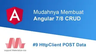 Angular CRUD #9 HttpClient POST Data