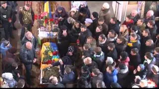 Полтава попрощалися із загиблим бійцем полку «Азов» Антоном Грицаєм