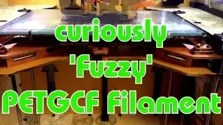 60 Second Timelapse Fuzzy Carbon Fibre PETG 3Dprint
