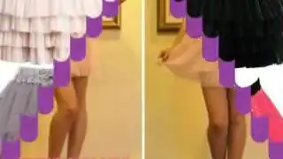 Modelos de saias tule curtas