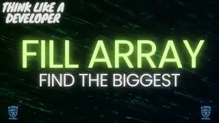 How to Fill an Array with Random Numbers and Find the Biggest Number in C++