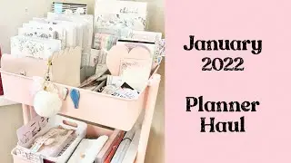 Planner Haul for January 2022