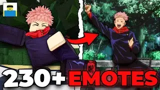 ALL 232 Emotes in Jujutsu Shenanigans Explained (UPDATED)