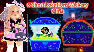 EASY 6 Chest Locations In Wickery Cliffs 2023 Royale High Halloween Update