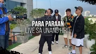 PARA PARAAN LIVE SA UNANG HIRIT | Thome's Daybook [ep.33]
