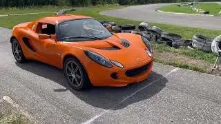 (Trackside View) Lotus Elise 111R @ Cariboo Raceway Park, Quesnel - Aug 13, 2023