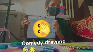 comedy drawing ✨🌟🤣🤣🌟