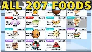 How to Get ALL 207 Foods in FIND THE FOODKINS [ Roblox Weekend Badges New Zone 6 ]