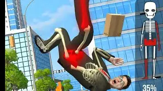 Falling Art Ragdoll Simulator.  Friends, this game is very fun.