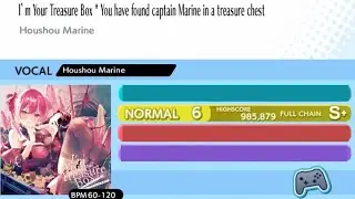 I'm Your Treasure Box (FULL CHAIN) [Normal 6] - Groove Coaster