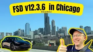 Tesla FSD 12.3.6 Shows Great Improvement on First Drive in Chicago