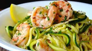 Паста с морепродуктами. Диетическая.