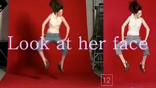 Coco Rocha - How to do Jumping Poses Photoshoot