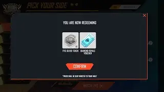 Free Fire Pick Your Side Event Glitch | Free Fire Redeem Code Website Crash