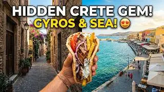 This Day in Chania Has Everything… Food, Sea & Hidden Beauty | 4K Walk Tour