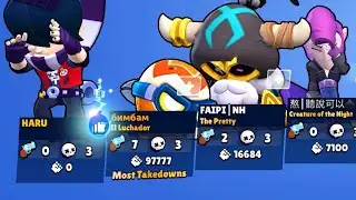 How to get ALOT of KUDOS in BRAWL STARS
