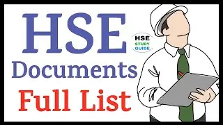 HSE Documents Full List || HSE Documentation || HSE Office || HSE STUDY GUIDE