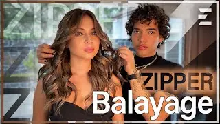 Balayage Zipper - Tutorial Completo - Tendencia 2022