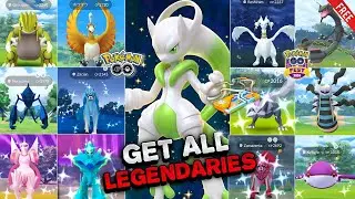 Get ALL Legendaries in Just 2 Days | Pokémon GO Global Go Fest Legendary and Mega Raids Date & Time