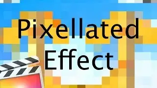 Pixellated Transition Effect (No Plugins Required) - FCPX TUTORIAL