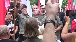 Gietrzwałd - Kamraci odśpiewują ROTĘ