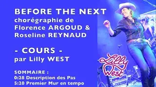 [COURS] BEFORE THE NEXT de Florence ARGOUD & Roseline REYNAUD, enseignée par Lilly WEST