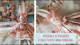 [DIY] Costura Coelha - Passo a Passo Mini Coelha Fofa