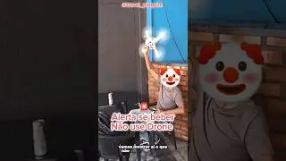 Se Beber na use Drone 😱🤡#viral #shortsviral #crazy #memes #amostradinho #dronecrazy #viralvideo #br