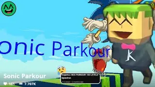 Kogama | Sonic Parkour - Speedrun