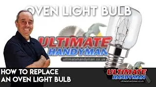 How to replace an oven light bulb