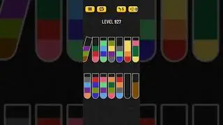 Water Sort Puzzle Level 927 Walkthrough Solution Android/iOS 💦