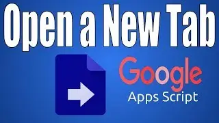 Apps Script: Open a new tab with an image
