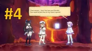 FAMILIAR FACES!!! | Super Neptunia RPG Episode 4 BLIND