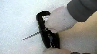 Ковка ножа из напильника своими руками.Заточка после отпуска и проверка твердости