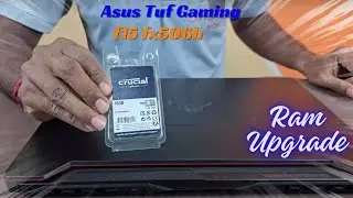 how to upgrade ram on asus tuf gaming f15 fx506h