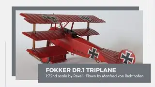 Revell Fokker Dr. 1 Triplane 1:72 Scale - The Red Baron