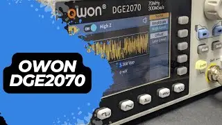 OWON DGE2070 2Kanal 70 MHz Funktionsgenerator - Kurzvorstellung und Erfahrungsbericht