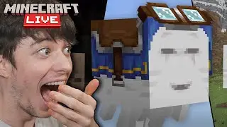MY REACTION TO MINECRAFT LIVE! (I GUESSED EVERYTHING RIGHT)