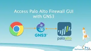 Access Palo Alto GUI in GNS3