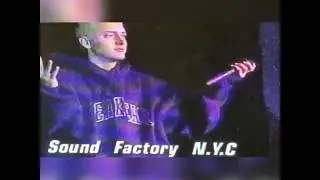 Eminem and Royce live Sound  Factory N.Y.C 1999
